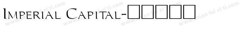 Imperial Capital字体转换